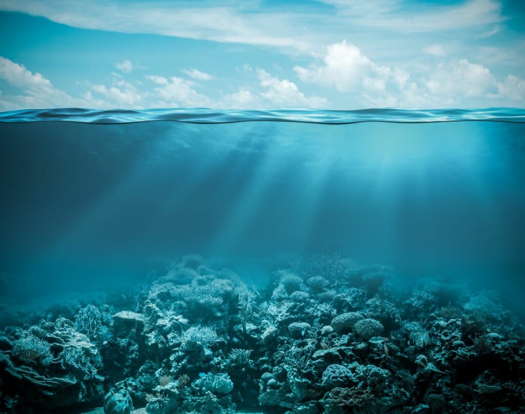 Tiefe des Meeres